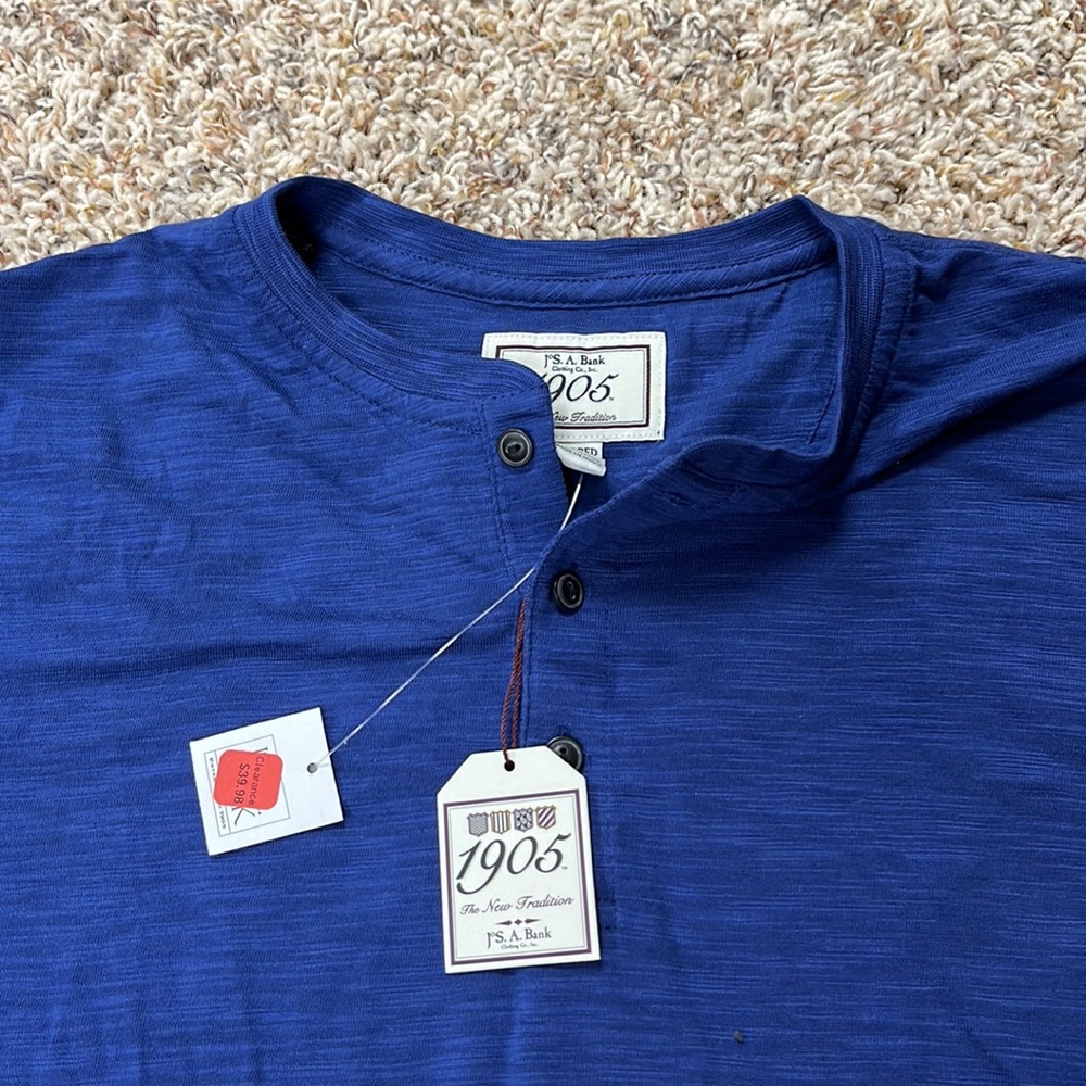Jos A Bank tailored fit shirt NWT - Picture 3 of 3